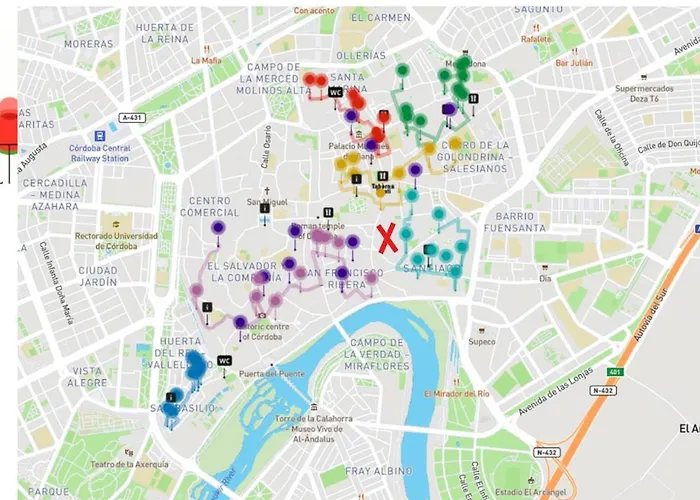 Διαμέρισμα La Casa Del Patio Duplex Con Encanto & Patio Tipico A 2 Min De Plaza De La Corredera